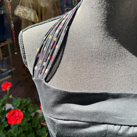 Notice - Y2K Drop Waist Halter Dress - Picture 4 of 11